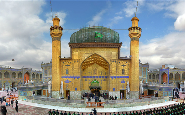 عکس با کیفیت از مشهد مقدس